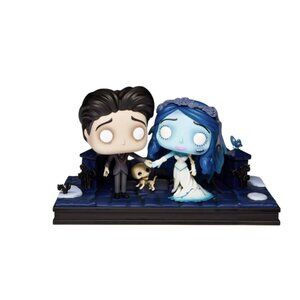 Funko POP! Moment Corpse Bride Victor Emily #1349 Vinyl Figure w/ Scraps Dog